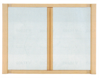 ロール式網戸-窓・ドア用タイプ（両引き）イメージ図